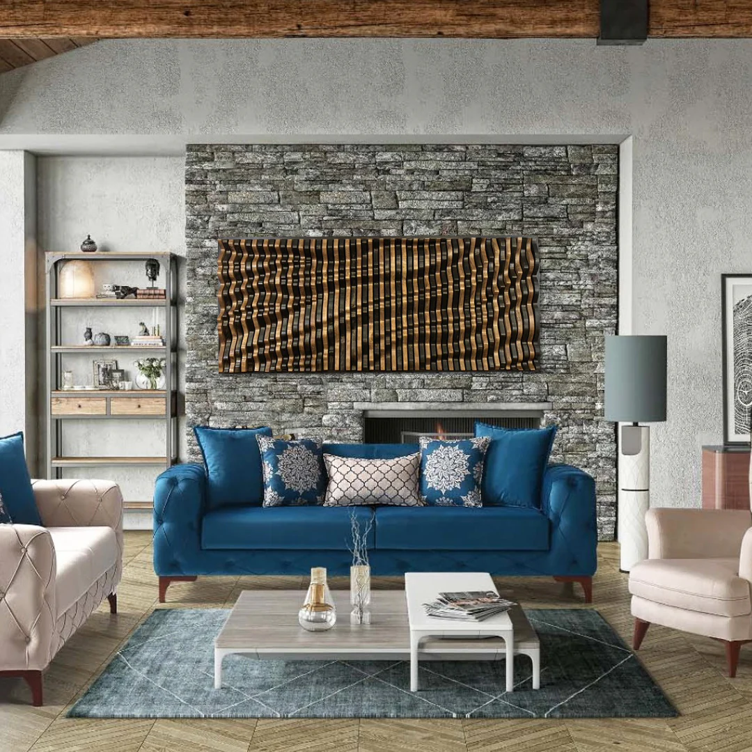 DOMINOS Wall Art - Acoustic Wall Art | Unique Wood Panel - Image 4