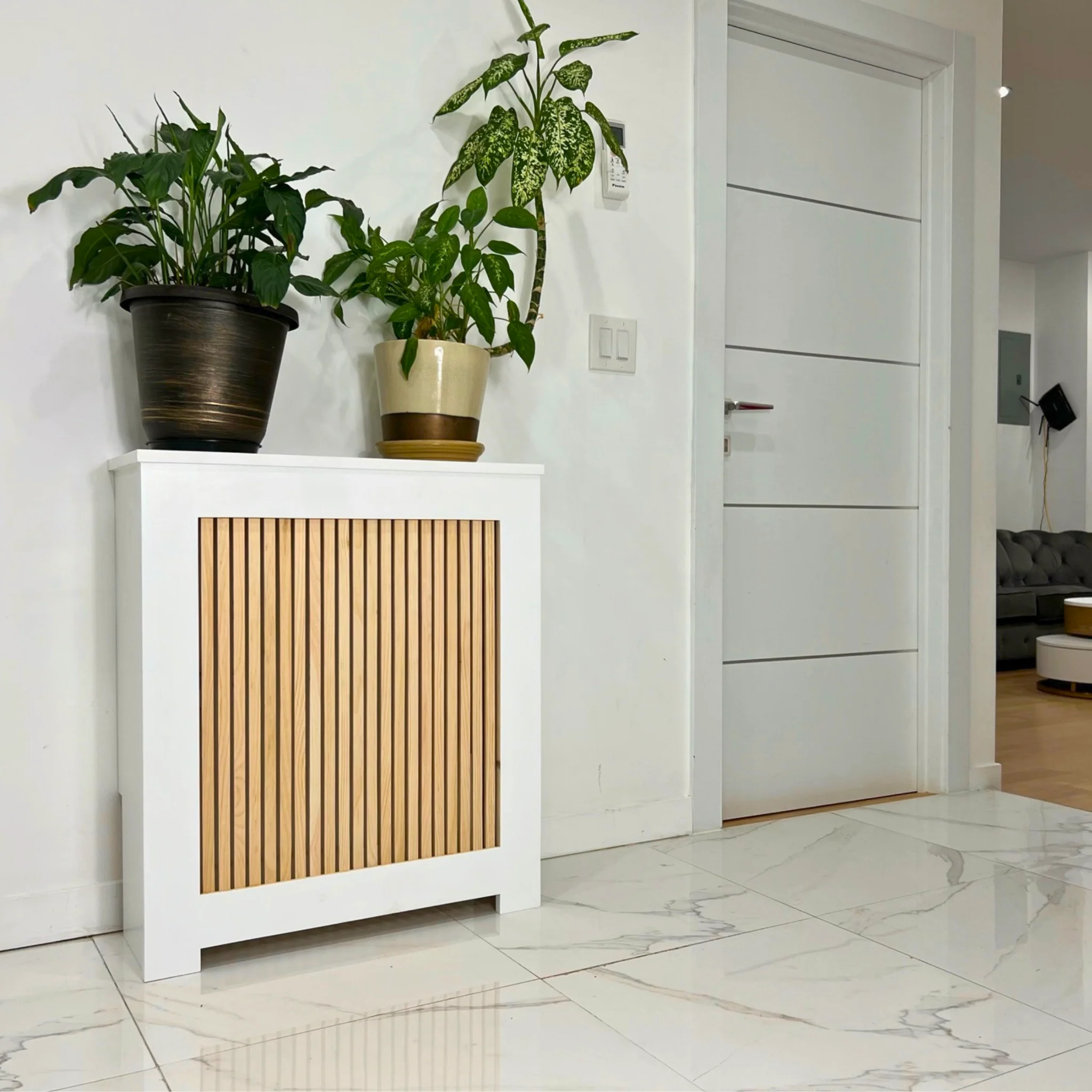 CHELSEA Modern Wood Radiator Cover / Custom for NYC Homes - Image 4