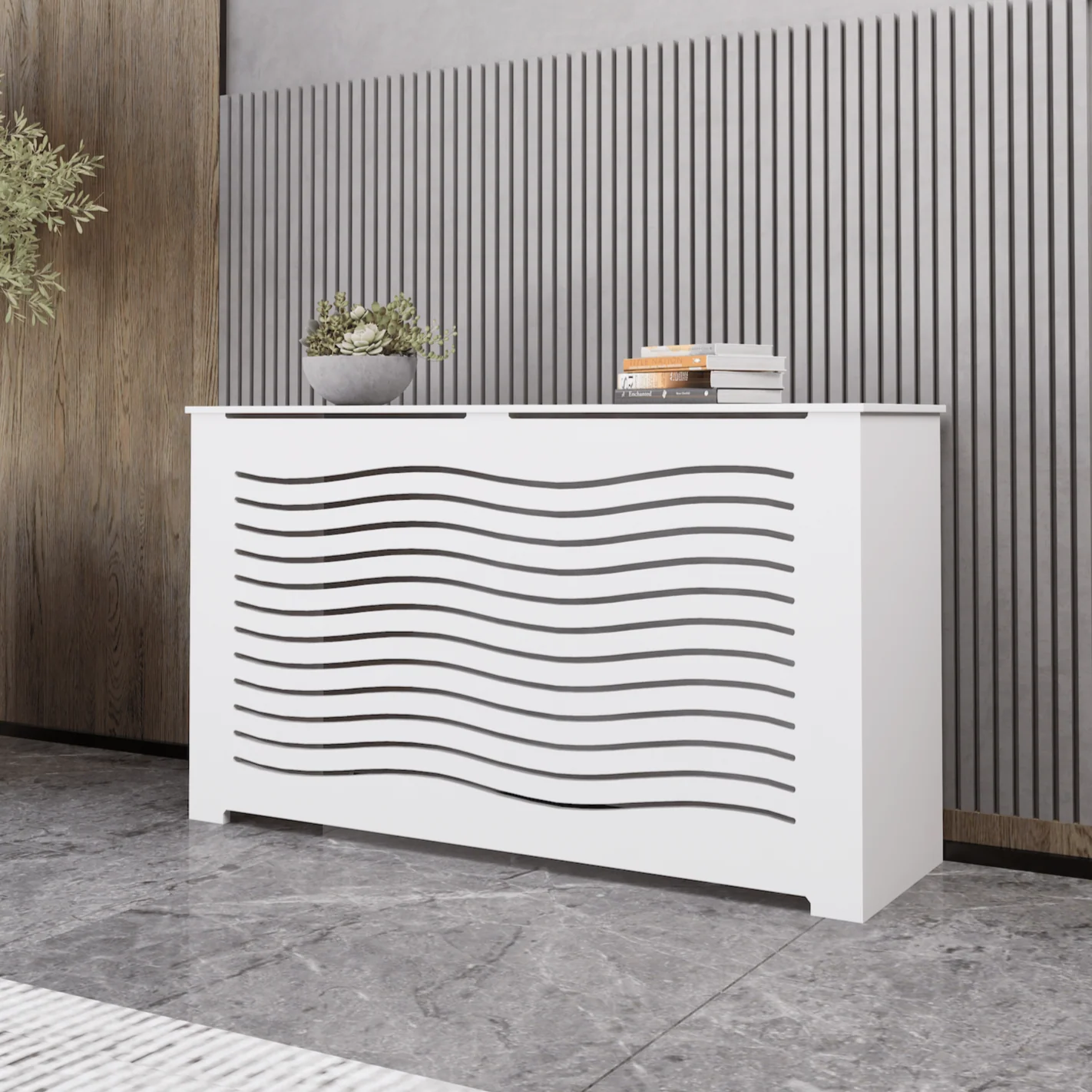 CAPELLA Custom Radiator Cover in NYC – Modern Heat Cover - Image 5