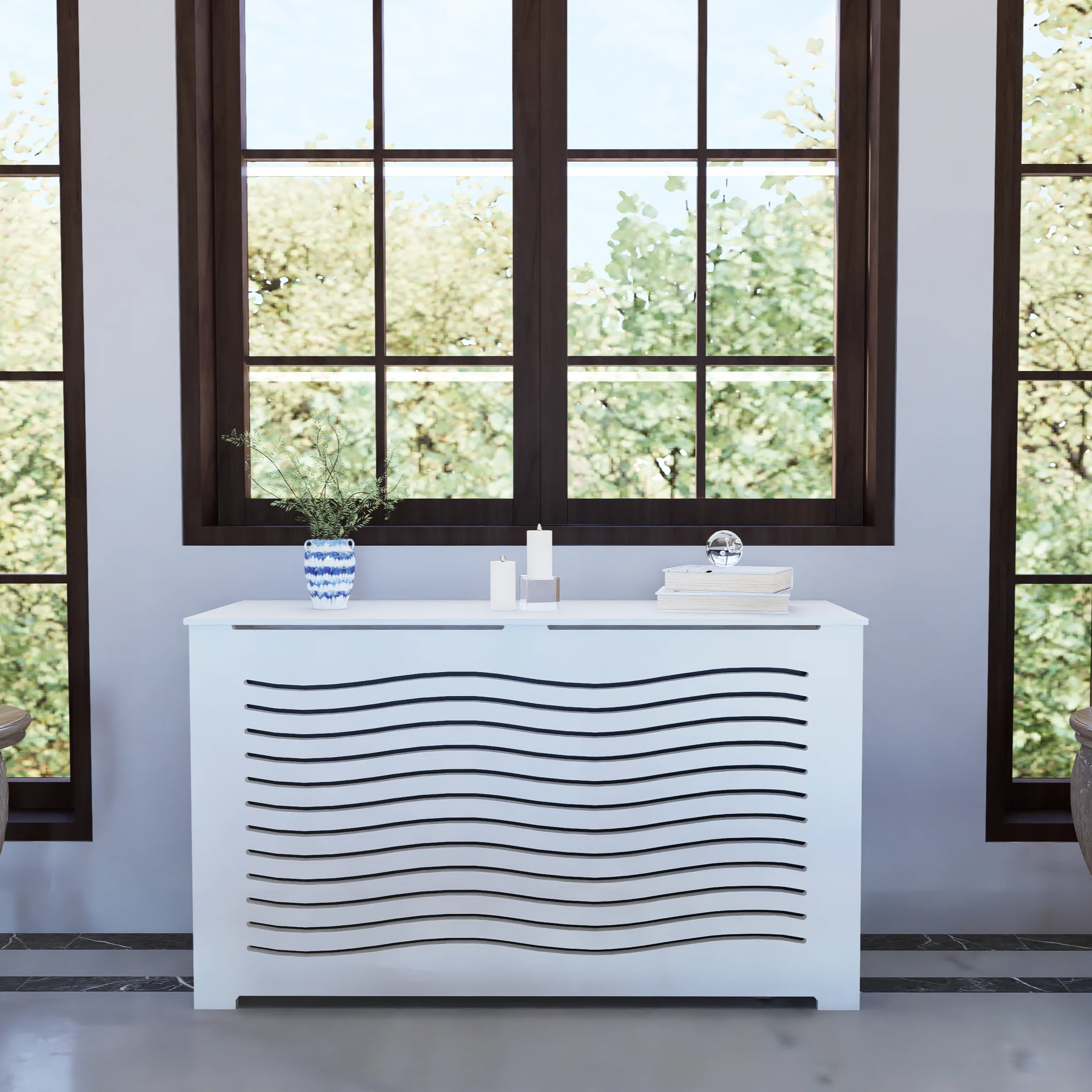 CAPELLA Custom Radiator Cover in NYC – Modern Heat Cover - Image 6