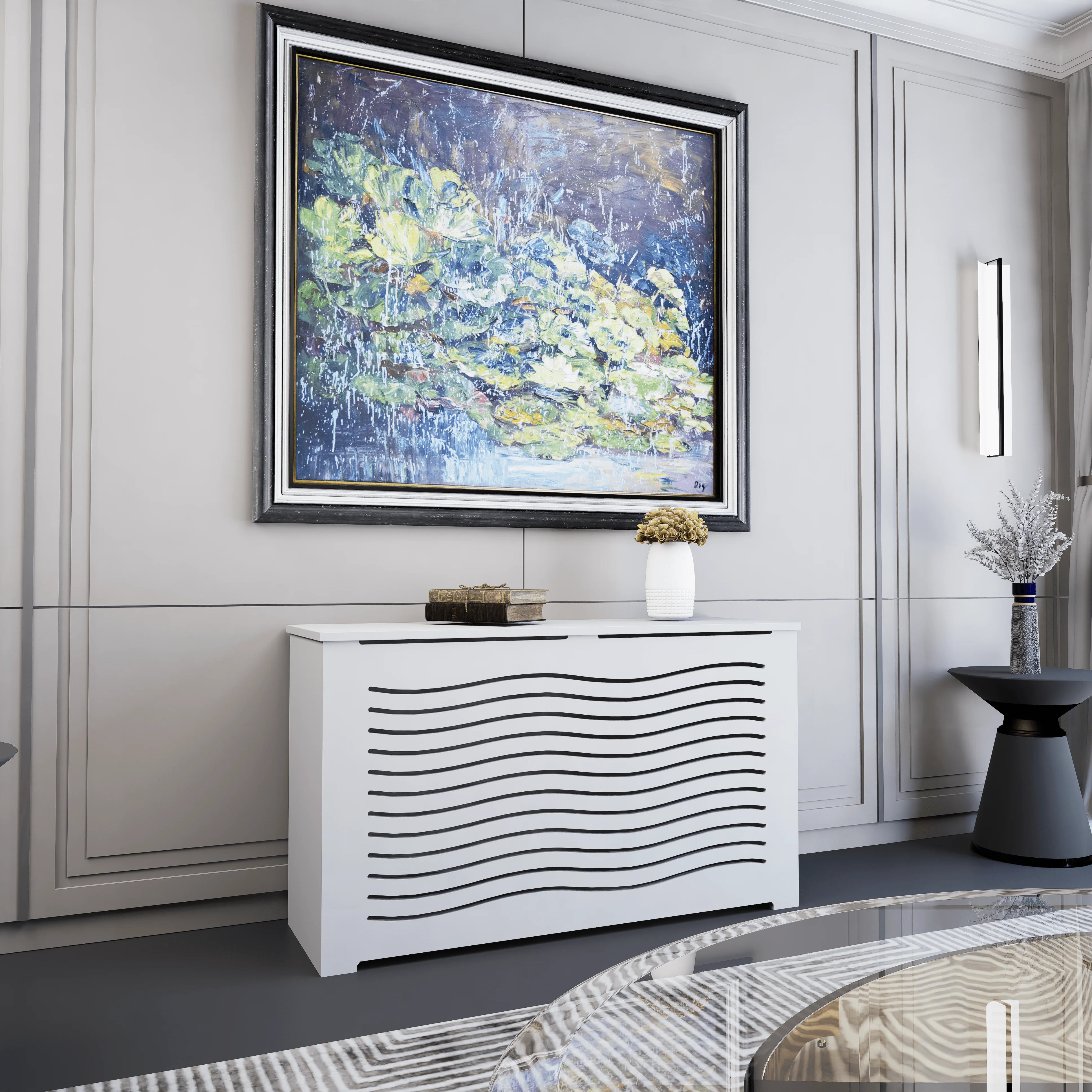 CAPELLA Custom Radiator Cover in NYC – Modern Heat Cover - Image 7