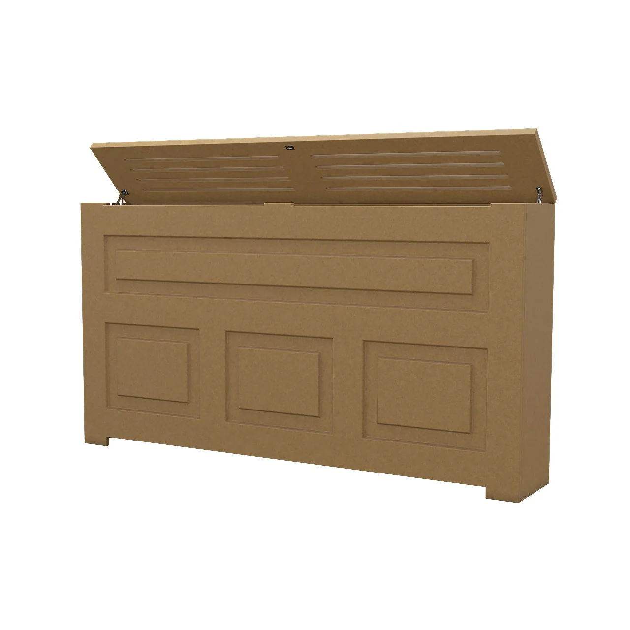 Handmade Custom Unfinished PTAC Cover Cabinet NYC - Image 3