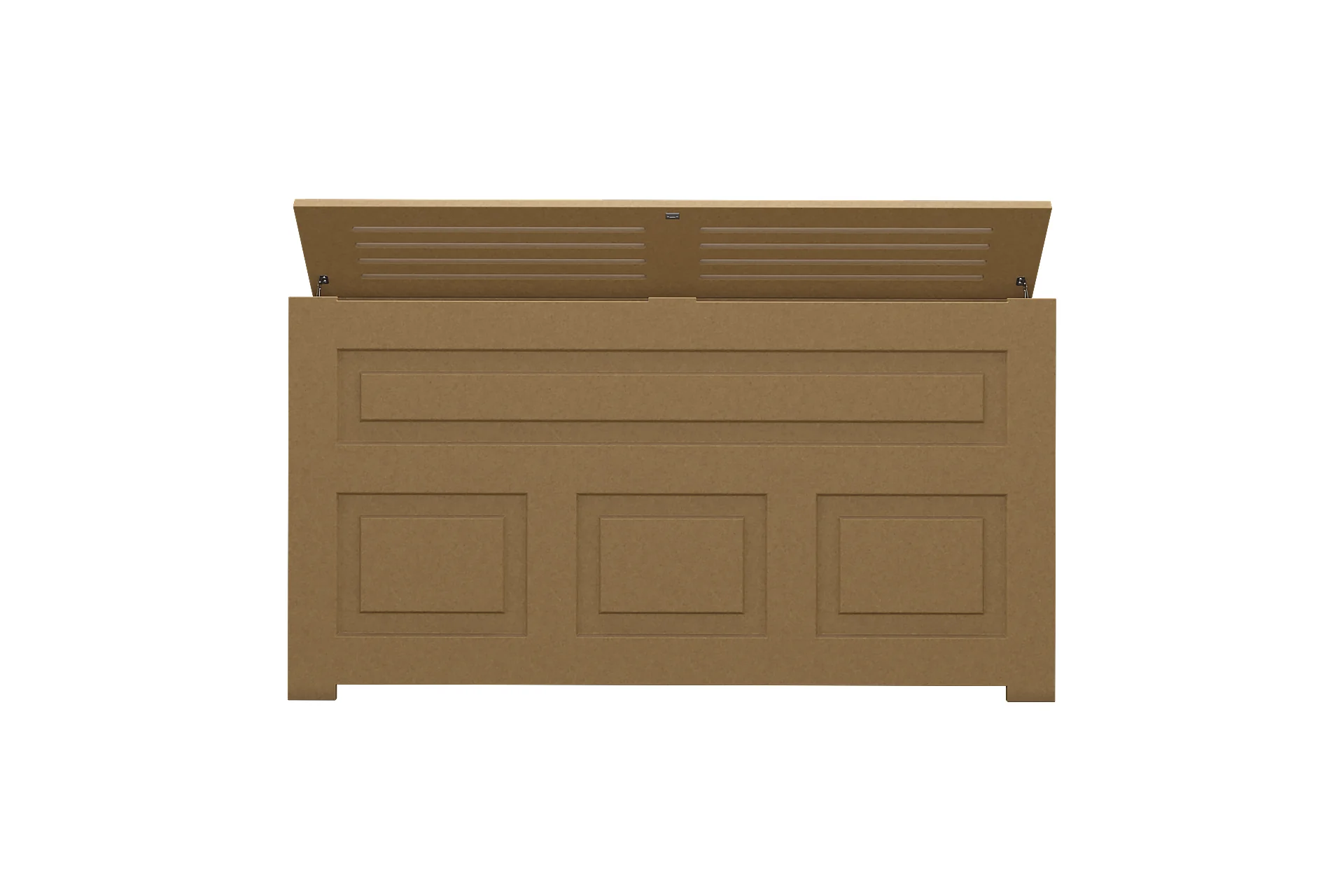 Handmade Custom Unfinished PTAC Cover Cabinet NYC - Image 6