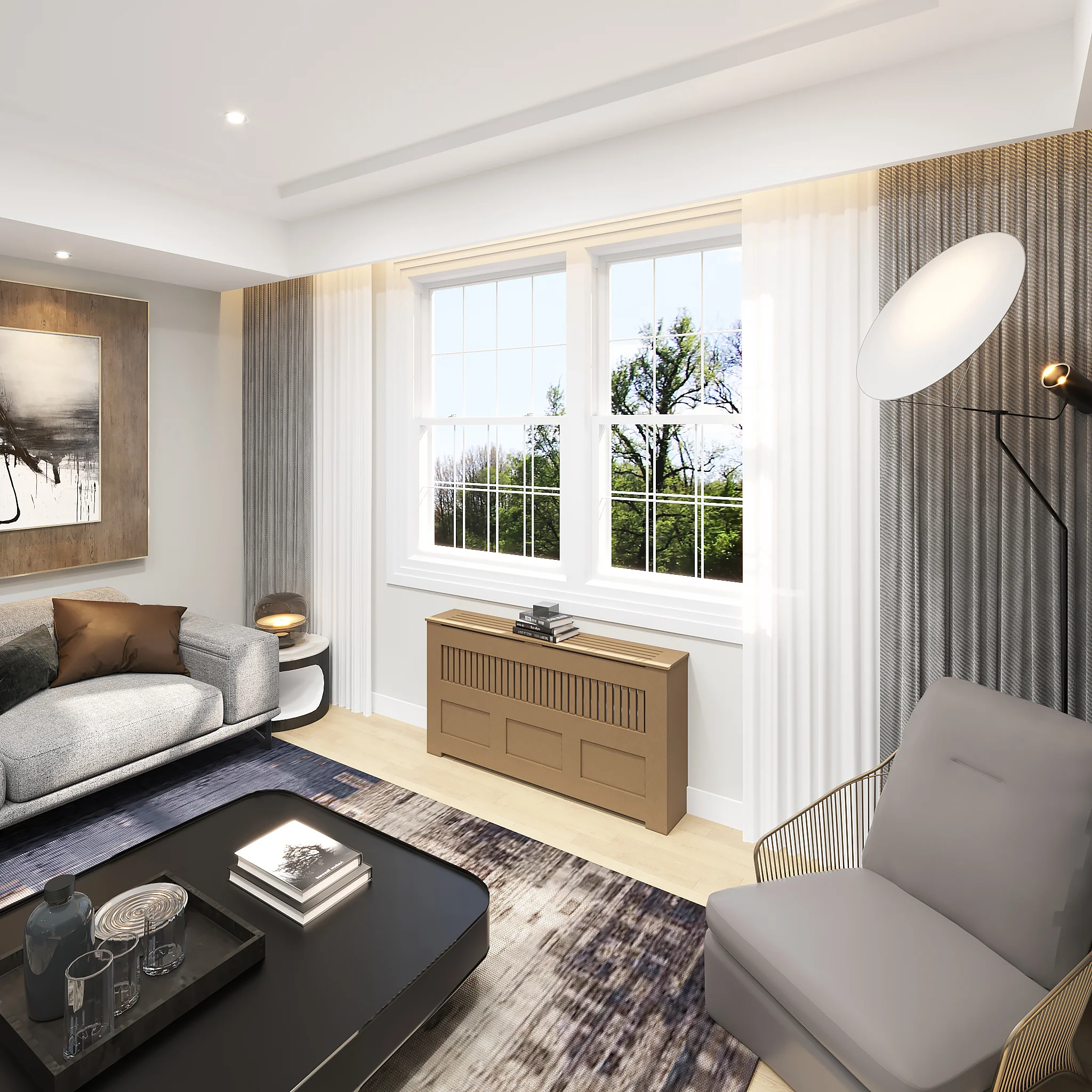 MANHATTAN Radiator Cover - Custom Made to Order | Unfinished - Image 4