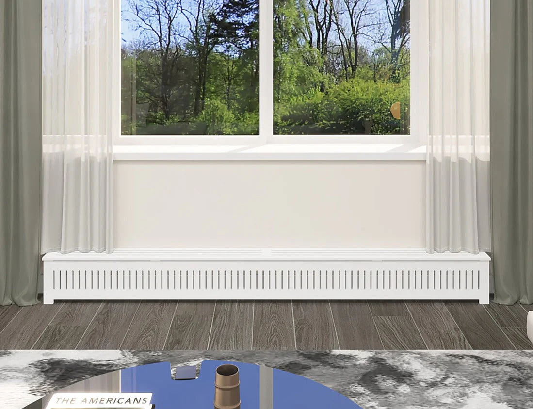 Designer White Radiator Covers for Stylish Home Décor