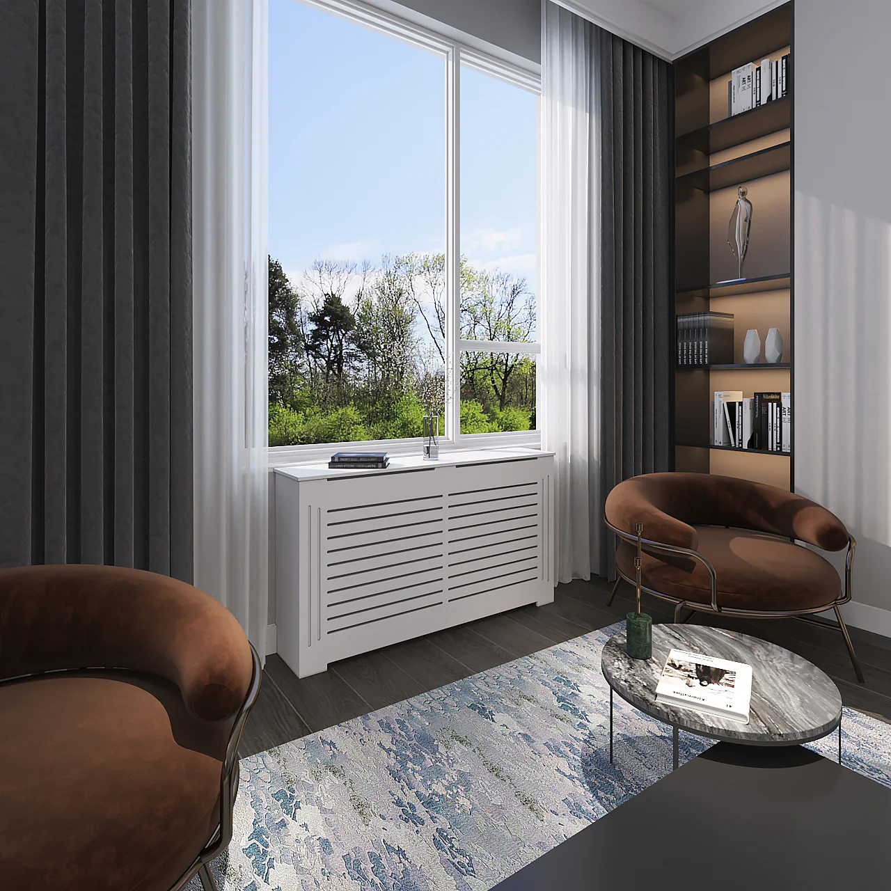 JULIA Custom Radiator Cover in NYC - For Modern Interiors - Image 7