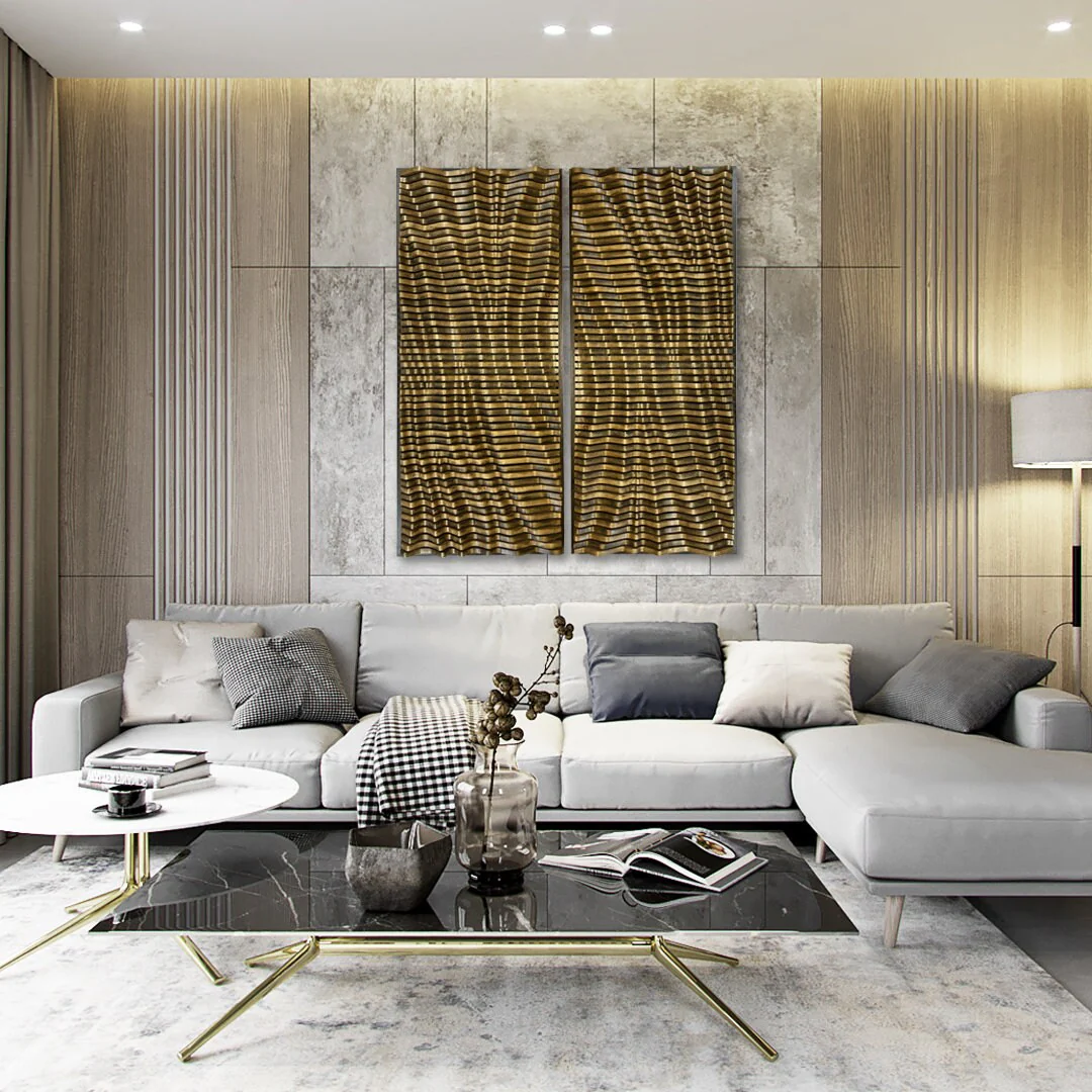 SAHARA – Parametric Wood Wall Art Set | Handcrafted Decor - Image 3