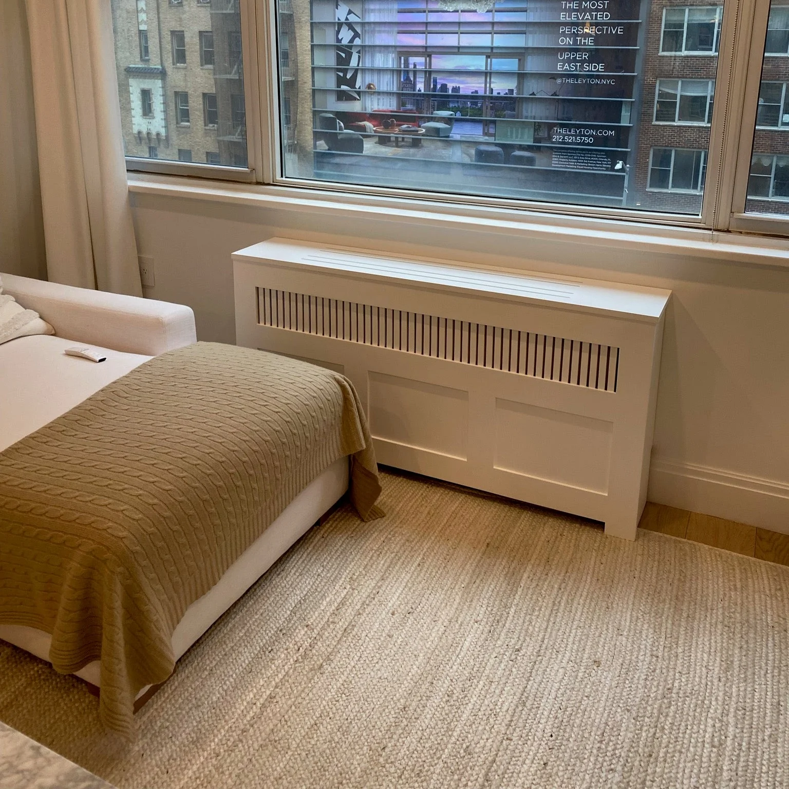 Custom PTAC-HVAC Enclosure Cabinet for NYC Modern Interiors - Image 8