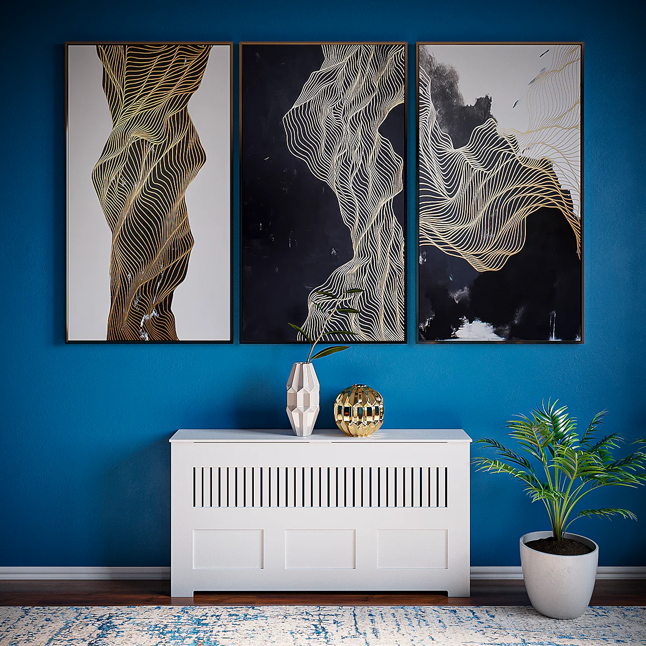 MANHATTAN Radiator Cover, NYC White Finish Heating Solutions - Image 3