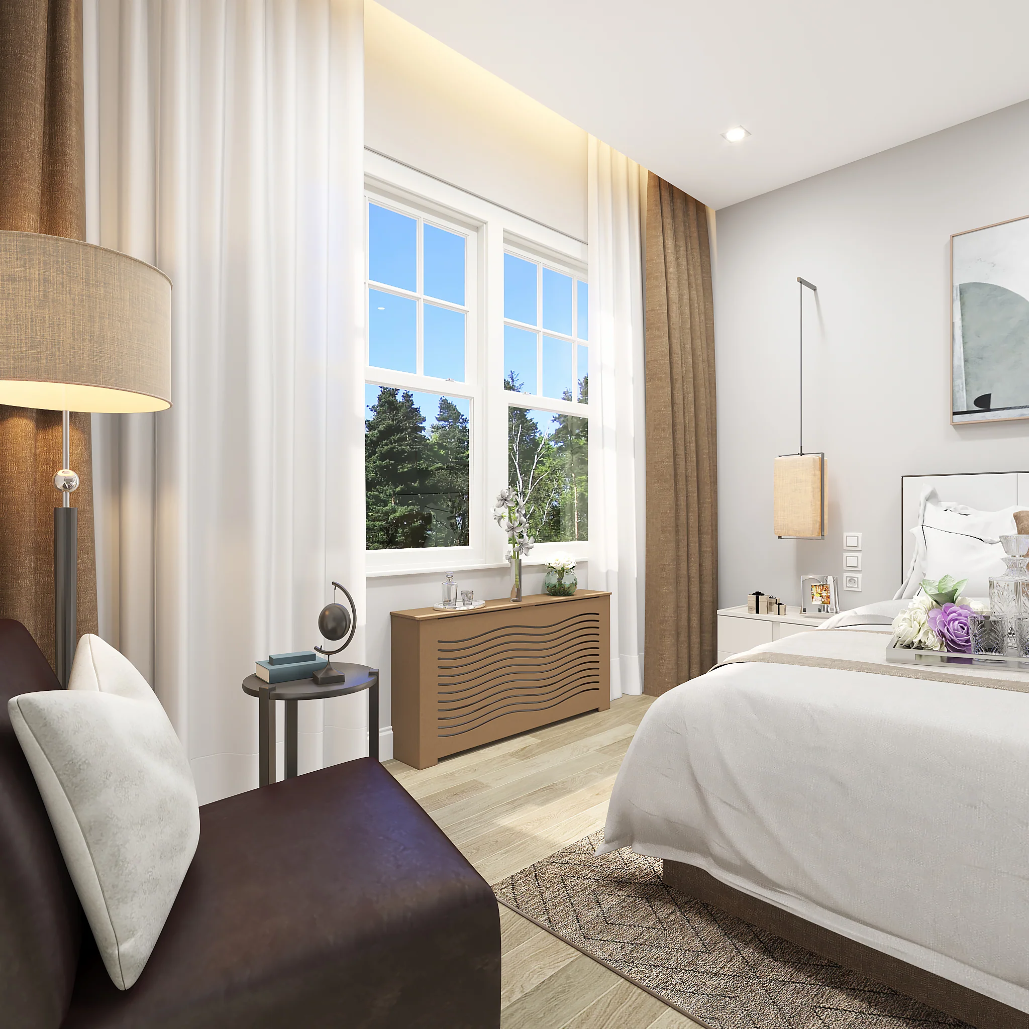 Custom Unfinished Radiator Covers - CAPELLA Cabinet in NYC - Image 4