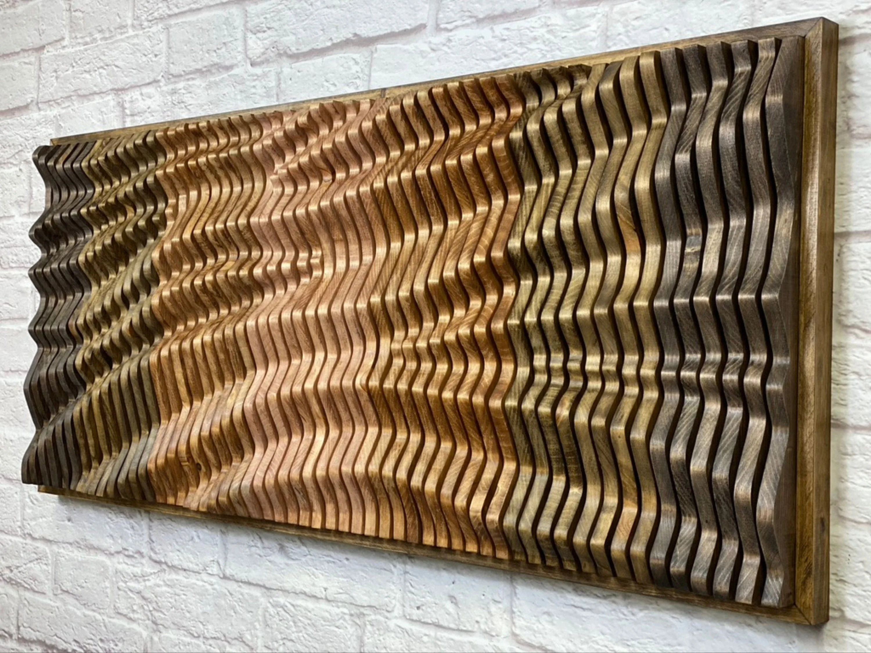 TWISTER Parametric Wall Art Panels, Handmade Wall Art Decor - Image 5