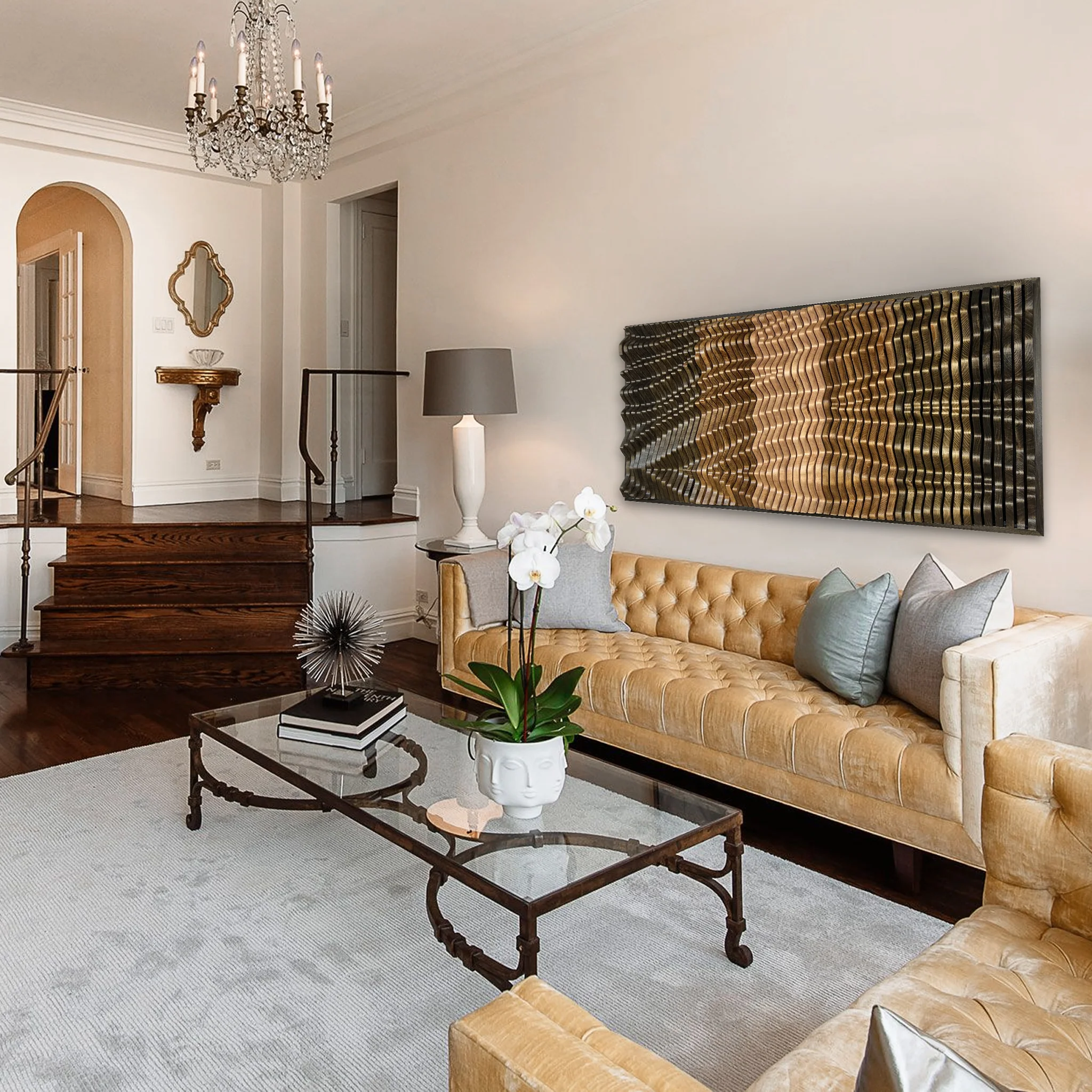 Solid Wood Acoustic Wall Art for Elegant Interiors | ENIGMA - Image 6