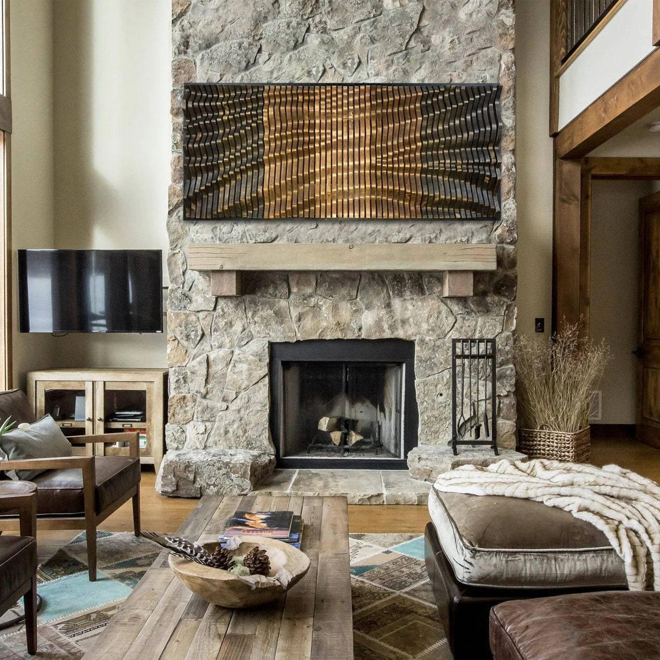 Solid Wood Acoustic Wall Art for Elegant Interiors | ENIGMA - Image 7