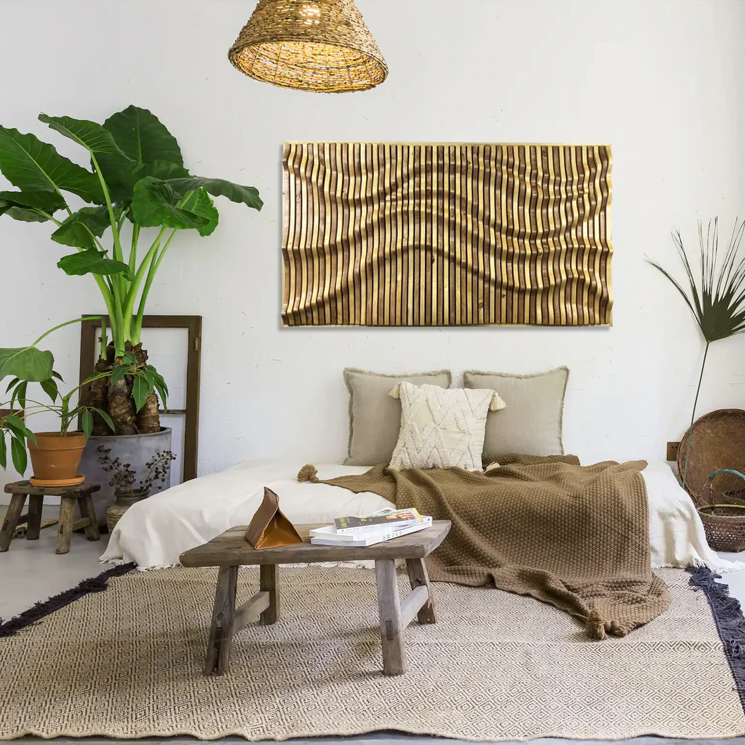 ALEXIA Parametric Wood Art - 100% Wood Wall Art Decor - Image 10