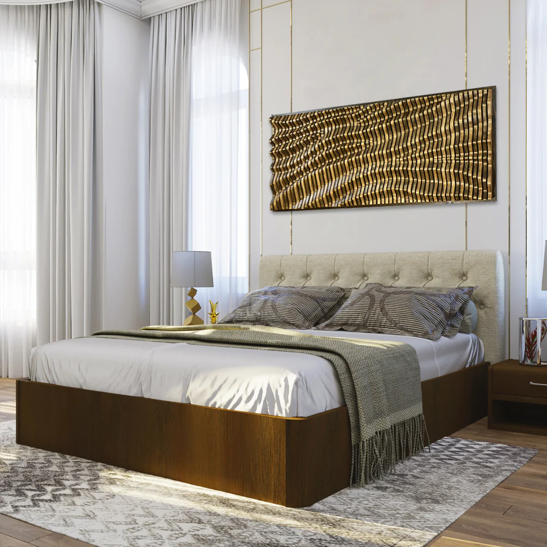 Solid Wood Acoustic Wall Art - Handcrafted BORDEAUX Panels - Image 7