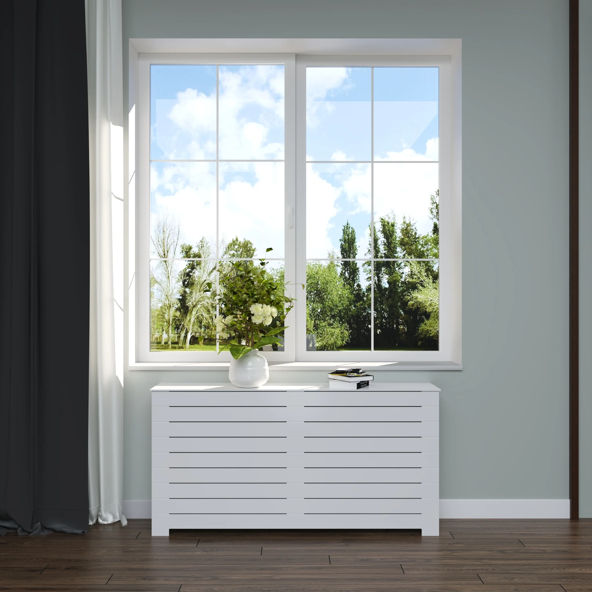 Custom Heat Cover Cabinet for Radiator - DANTE NYC Design - Image 8