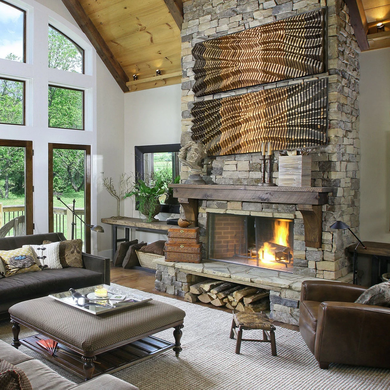 QUARRY Wood Wall Art - Parametric Wall Panels | Set of 2 - Image 5